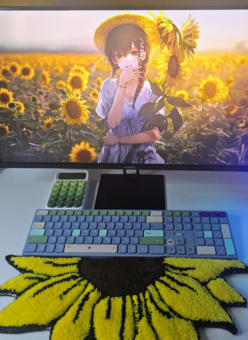 Sunflower Tufting Mousepad