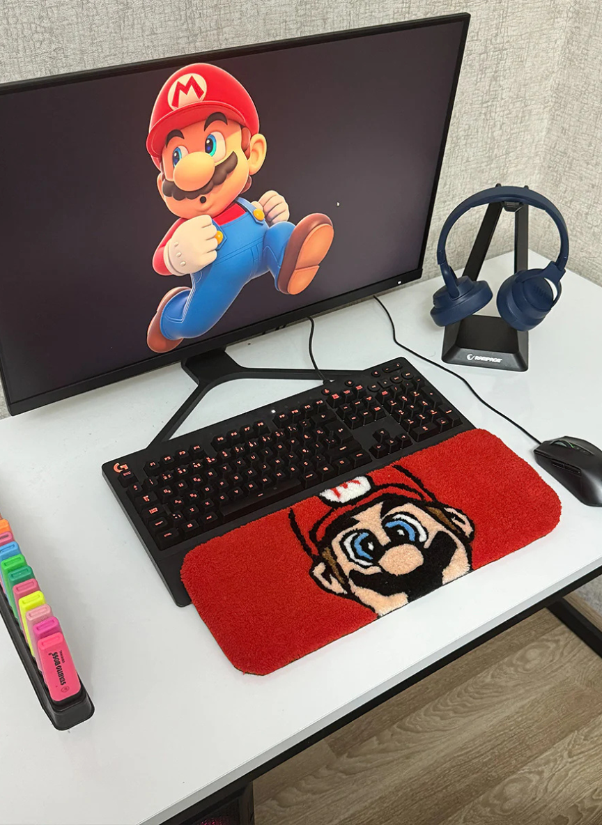 Super Mario Tufting Mousepad