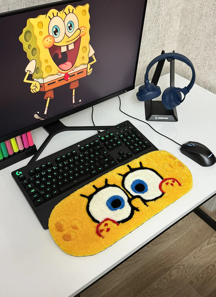 Sponge Bob Tufting  Mousepad
